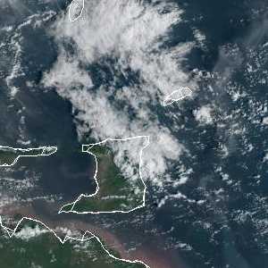 météo tropicale : Image satellite .
