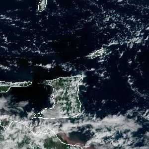 météo tropicale : Image satellite .