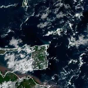 météo tropicale : Image satellite .