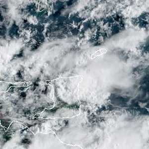 météo tropicale : Image satellite .