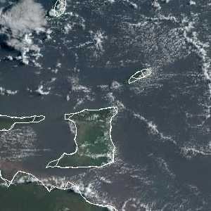 météo tropicale : Image satellite .