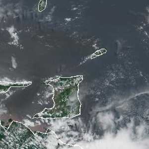 météo tropicale : Image satellite .