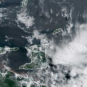 météo tropicale : Image satellite .