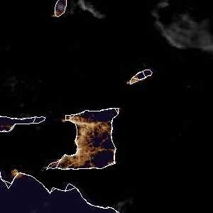 météo tropicale : Image satellite .