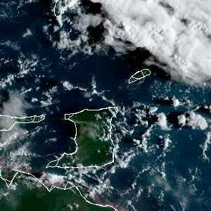 météo tropicale : Image satellite .
