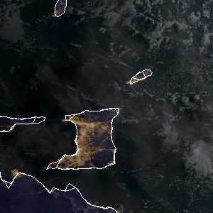 météo tropicale : Image satellite .