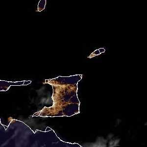 météo tropicale : Image satellite .