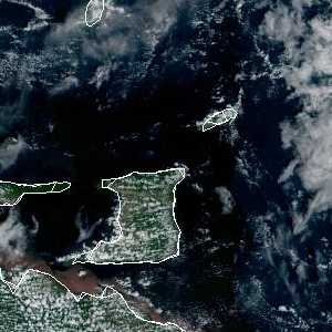 météo tropicale : Image satellite .