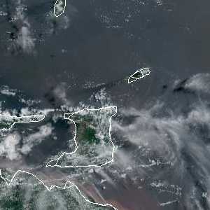 météo tropicale : Image satellite .
