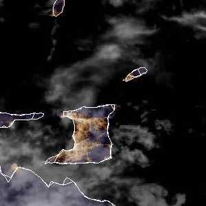 météo tropicale : Image satellite .