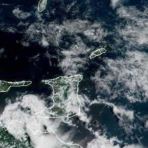 météo tropicale : Image satellite .