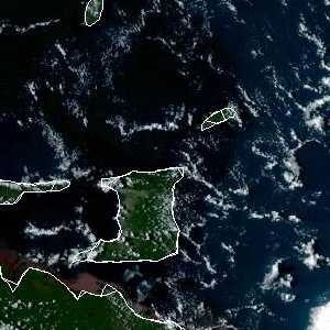 météo tropicale : Image satellite .