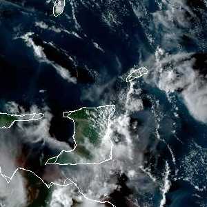 météo tropicale : Image satellite .