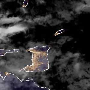 météo tropicale : Image satellite .