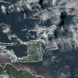 météo tropicale : Image satellite .