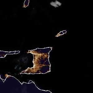 météo tropicale : Image satellite .