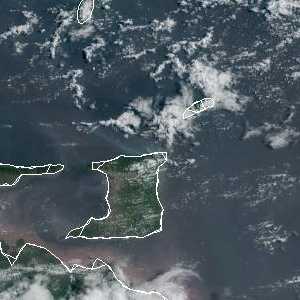 météo tropicale : Image satellite .