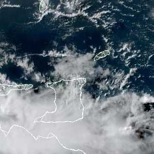météo tropicale : Image satellite .