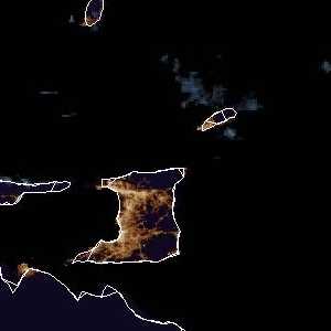 météo tropicale : Image satellite .