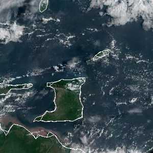 météo tropicale : Image satellite .