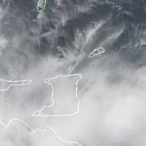 météo tropicale : Image satellite .