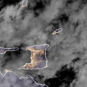 météo tropicale : Image satellite .