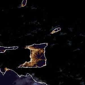 météo tropicale : Image satellite .