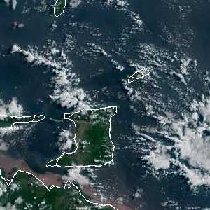 météo tropicale : Image satellite .