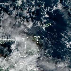 météo tropicale : Image satellite .