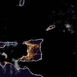 météo tropicale : Image satellite .