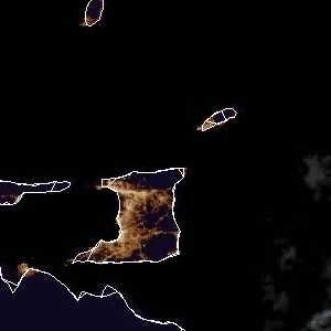 météo tropicale : Image satellite .