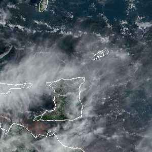 météo tropicale : Image satellite .