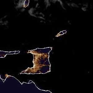 météo tropicale : Image satellite .
