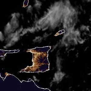 météo tropicale : Image satellite .