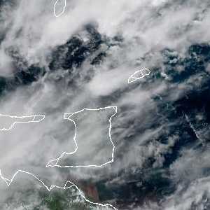 météo tropicale : Image satellite .