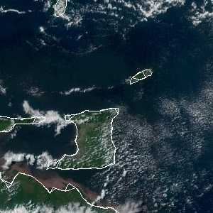 météo tropicale : Image satellite .