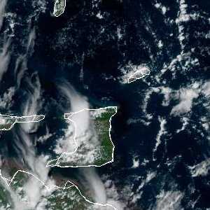 météo tropicale : Image satellite .