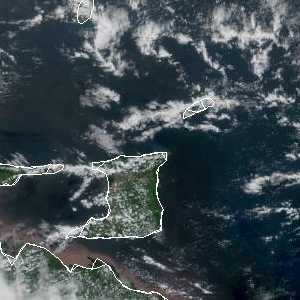 météo tropicale : Image satellite .
