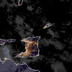 météo tropicale : Image satellite .