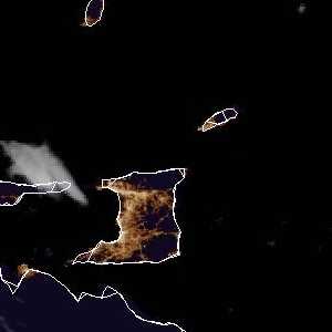 météo tropicale : Image satellite .
