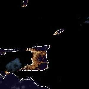 météo tropicale : Image satellite .