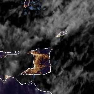 météo tropicale : Image satellite .
