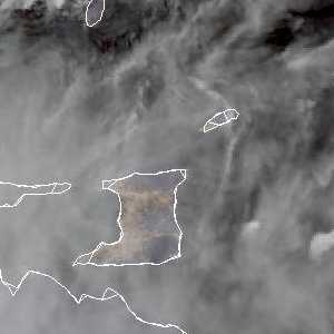 météo tropicale : Image satellite .