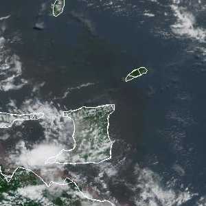 météo tropicale : Image satellite .