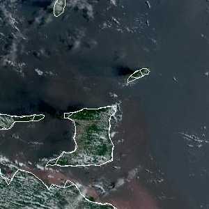 météo tropicale : Image satellite .