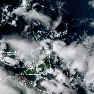 météo tropicale : Image satellite .