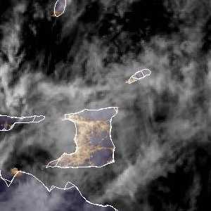 météo tropicale : Image satellite .
