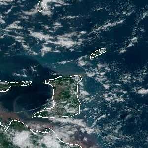 météo tropicale : Image satellite .