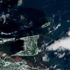 météo tropicale : Image satellite .