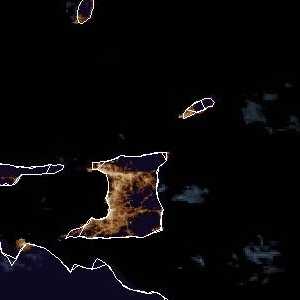 météo tropicale : Image satellite .